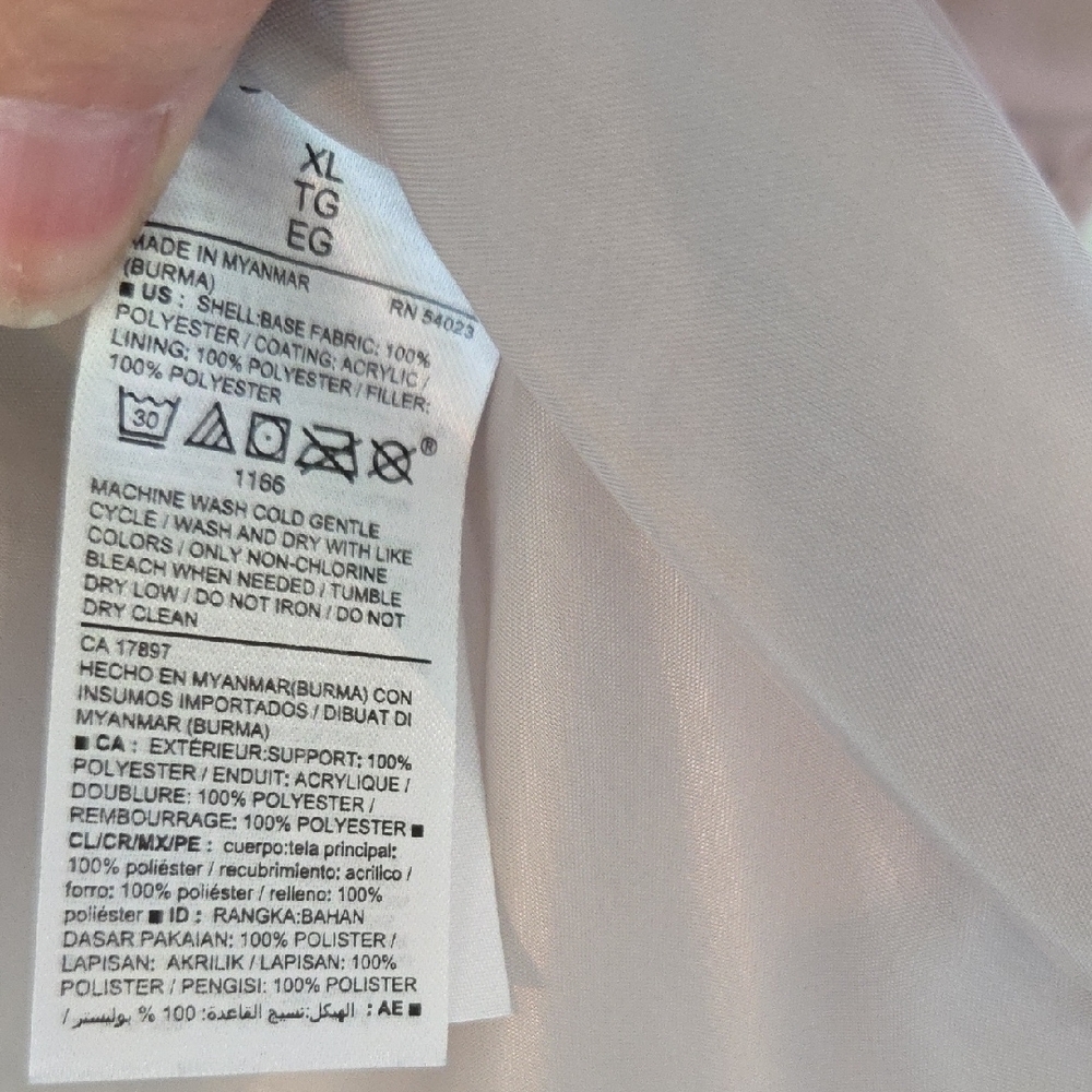 Old Navy Quilted Lightweight Vest Pale Pink For Fall, Winter & Spring Women's XL - Picture 6 of 10